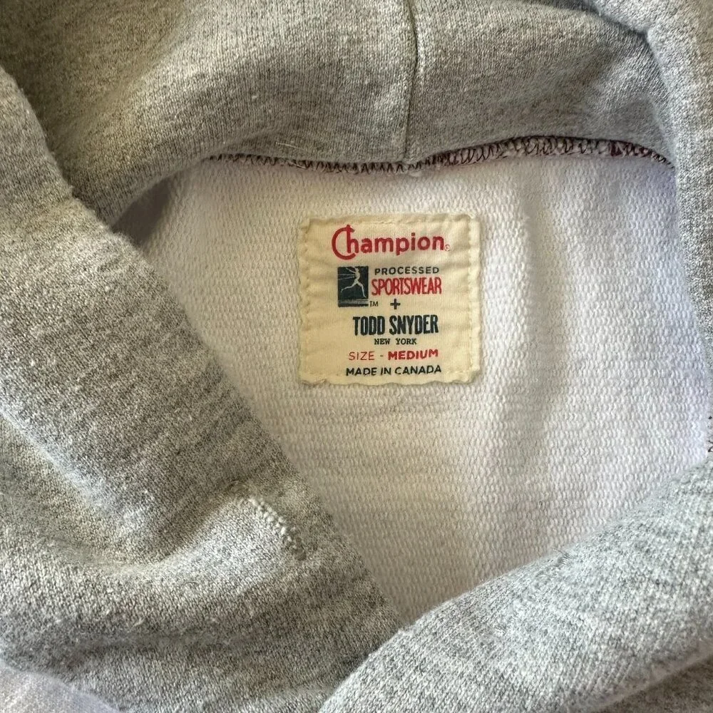 Todd Snyder x Champion Color Block Sweatshirt - Picture 3 of 3